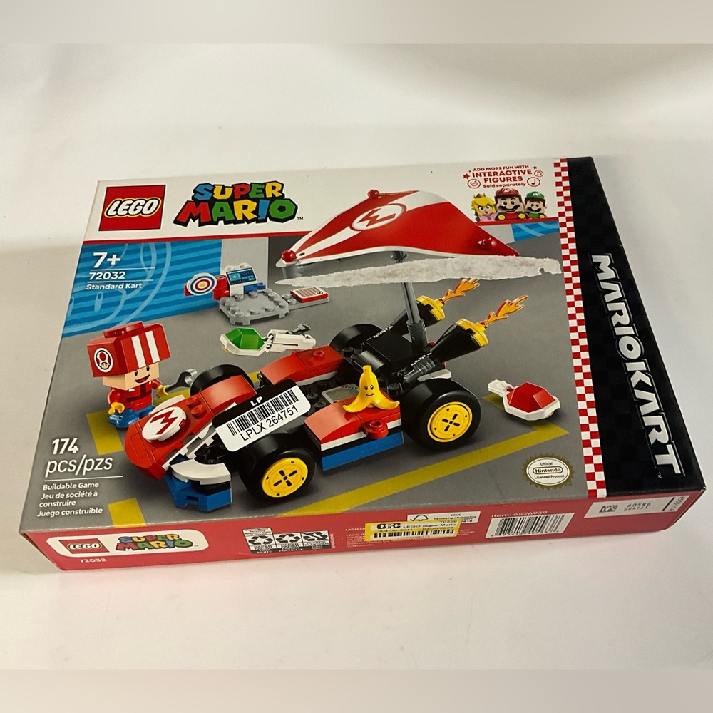 LEGO Super Mario: Mario Kart-Standard Kart (72032) BRAND NEW - SEALED